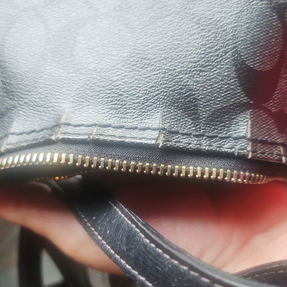 Coach 3pc Bundle Crossbody And Black and Gray Wristlet And Wallet - Picture 12 of 12